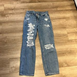 High rise AE boyfriend jeans